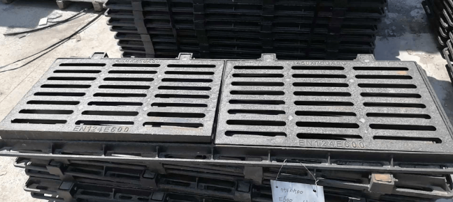 玉州球墨铸铁连体双篦展示